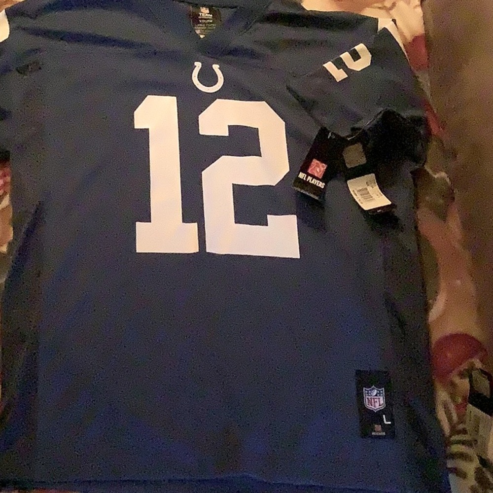 NWT LG BOYS COLTS JERSEY